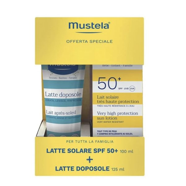 Protezione 50 + Dopo Sole Mustela